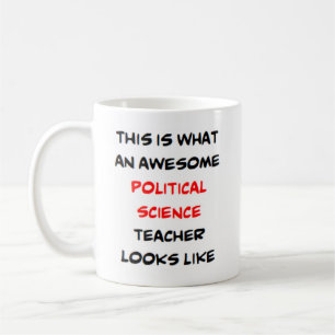 Caneca De Café professor de ciência política, incrível