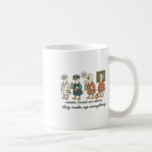 Caneca De Café Professor de Ciência Química de Ganso Engraçado St