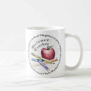 Caneca De Café Professor de Ciências