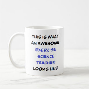 Caneca De Café professor de ciências de exercício, incrível