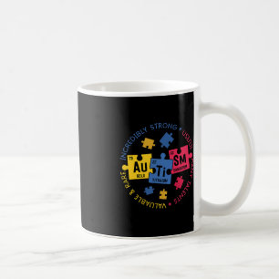 Caneca De Café Professor de Ciências do Puzzle Periódico de Consc