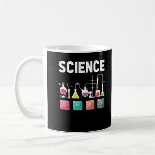 Caneca De Café Professor de Ciências Laboratoriais de Elementos 