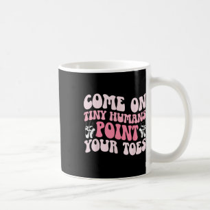 Caneca De Café Professor de Dança Aponta os Dedos Professor de Da