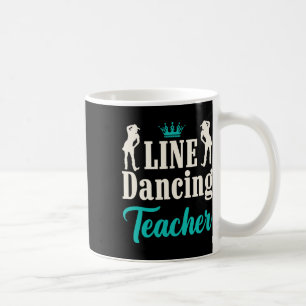 Caneca De Café Professor de dança de linha