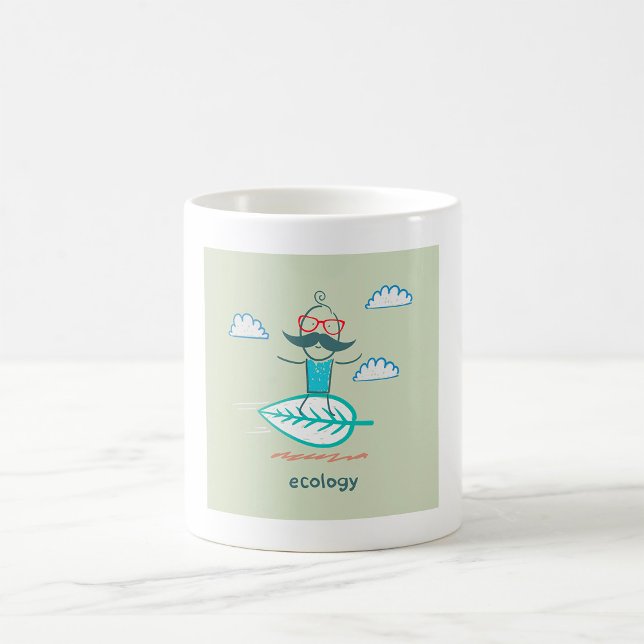 Caneca De Café Professor de Ecologia (Criador carregado)