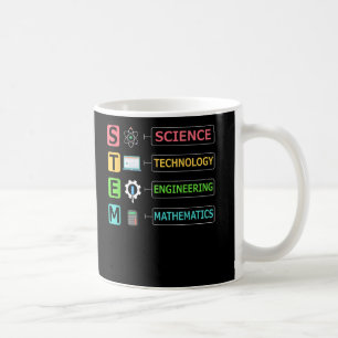 Caneca De Café Professor de Engenharia de Matemática da STEM Scie