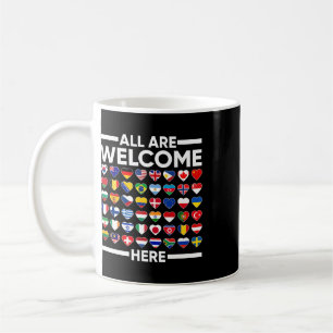 Caneca De Café Professor de ESL Todos São Bem-Vindos Aqui Para Pr