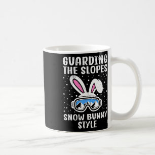 Caneca De Café Professor de Esqui Protegendo As Encostas Estilo S