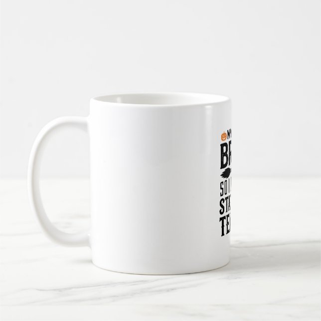Caneca De Café Professor de Estatística Engraçado Citação de Hall (Esquerda)
