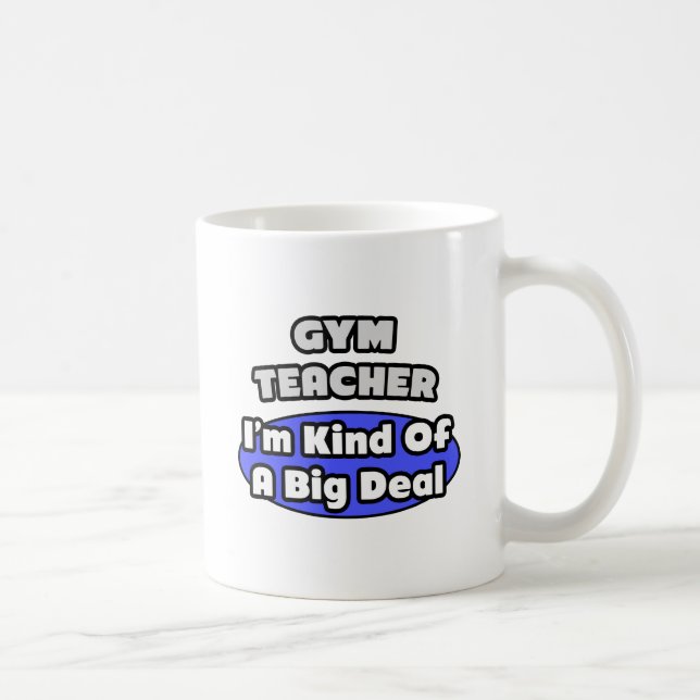 Caneca De Café Professor de ginástica...Grande negócio (Direita)
