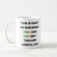professor de história jamaicano, incrível Mug