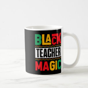 Caneca De Café Professor de História Negra Camisa Educadores Afro
