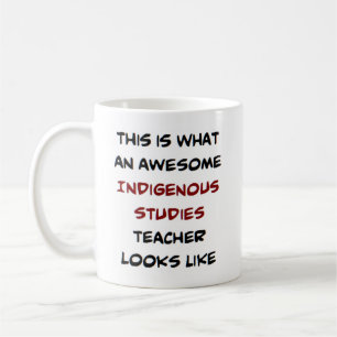 Caneca De Café professor de indígenas incrível