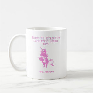 Caneca De Café Professor de Inglês Diário que Traz Histórias à Vi
