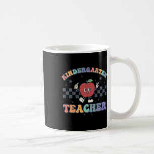 Caneca De Café Professor de Jardim de Infância Groovy Ck Para a E