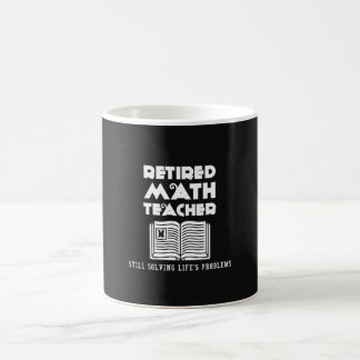 Caneca De Café Professor de Matemática aposentado ainda soluciona