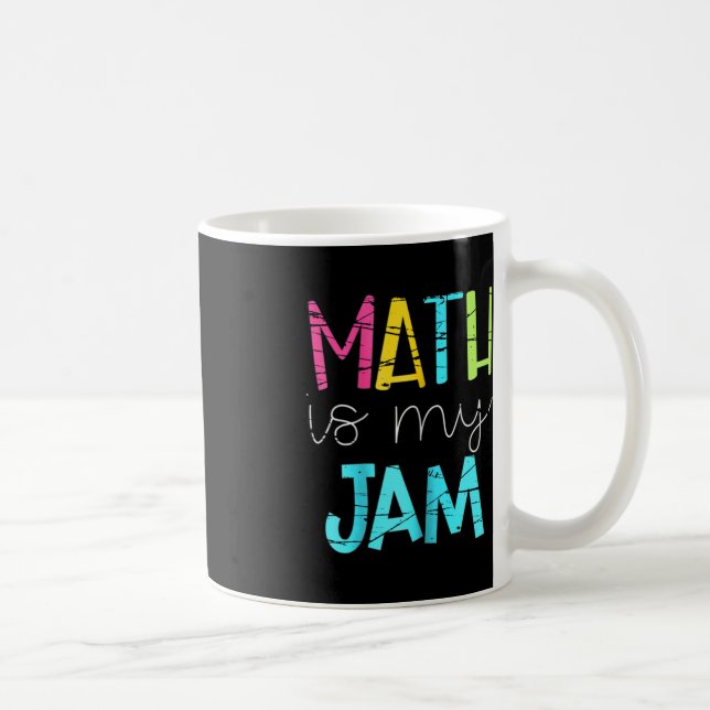 Caneca De Café Professor De Matemática De Volta À Escola (Direita)