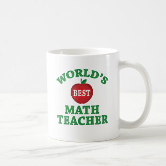 Caneca De Café Professor de matemática do mundo o melhor