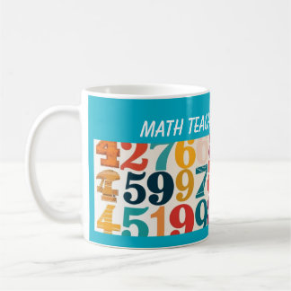 Caneca De Café Professor de Matemática Gift Mug