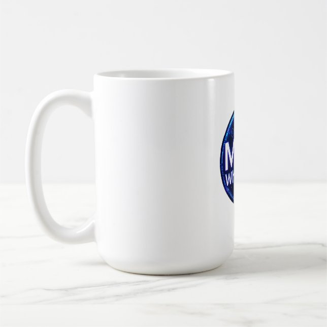 Caneca De Café Professor de Matemática Mago da Matemática (Esquerda)