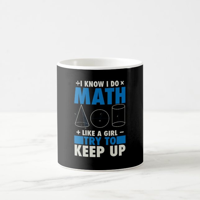 Caneca De Café Professor de Matemática Pun Gift (Centro)