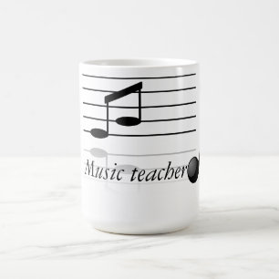 Caneca De Café Professor de música