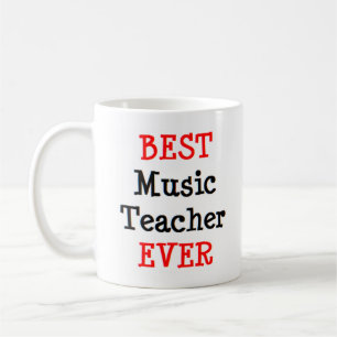 Caneca De Café professor de música, melhor