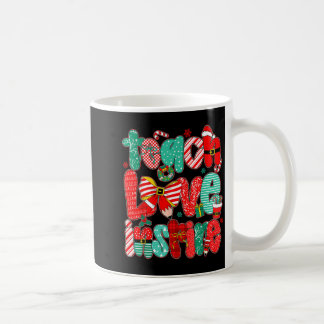 Caneca De Café Professor de Natal Ensina Amor Insre Vibrações de