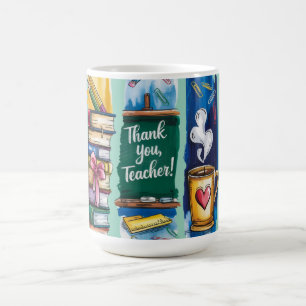 Caneca De Café Professor de Pincelada