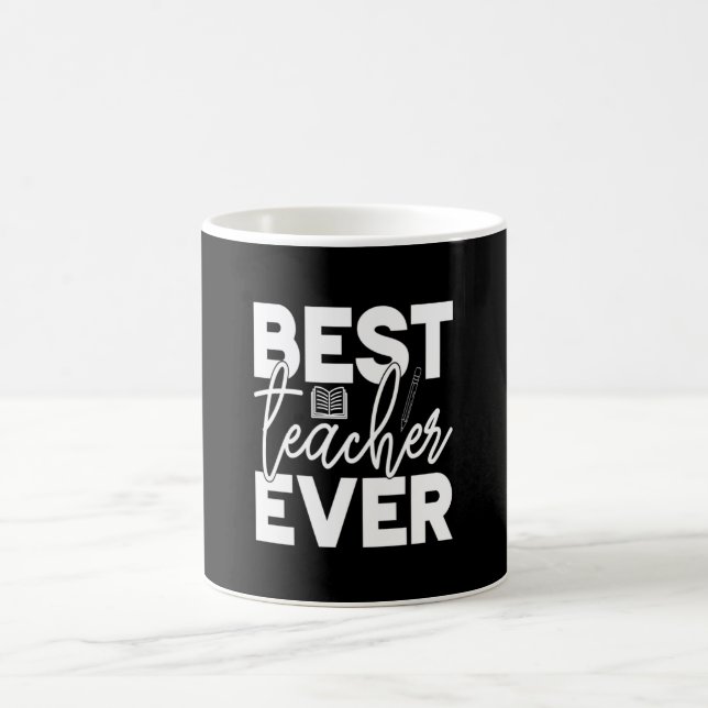 Caneca De Café Professor de presentes | Melhor Professora Do Mund (Centro)