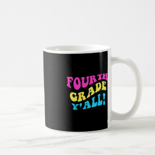 Caneca De Café Professor de quarto grau de quarto grau de 4.o ano