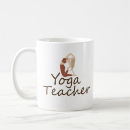 Caneca De Café Professor de Yoga 