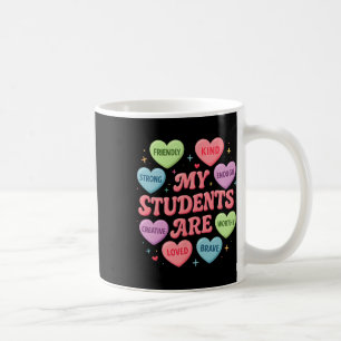 Caneca De Café Professor Dia dos Namorados Coração Meus Alunos Sã
