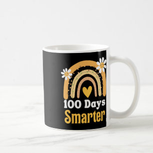 Caneca De Café Professor Do Dia 100 Dias Mais Inteligente Boho Ra