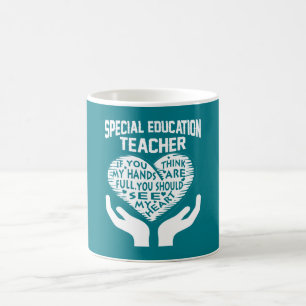 Caneca De Café Professor do ensino especial
