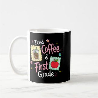 Caneca De Café Professor do Primeiro Ano Café Gelado Primeiro Ano