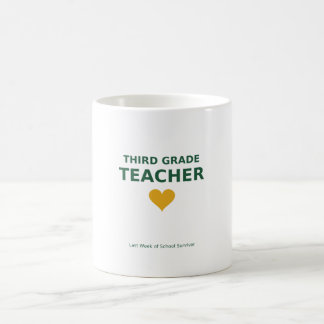 Caneca De Café Professor do Terceiro Ano — Sobrevivente da Última