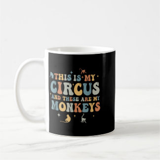 Caneca De Café Professor Engraçado Isto É Circo E Estes São Macac
