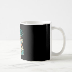 Caneca De Café Professor flamingo de verão veja mais tarde último
