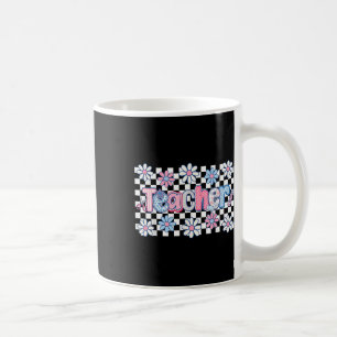 Caneca De Café Professor Floral Fofa Retro Feminina Professor Vol