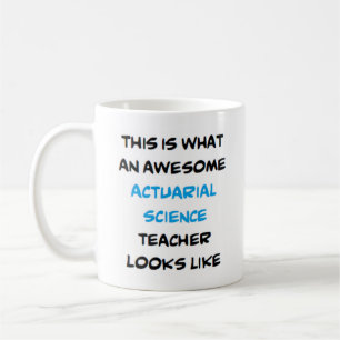 Caneca De Café professor incrível de ciências atuariais