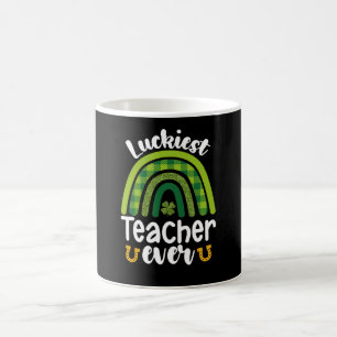 Caneca De Café Professor Mais Sortudo de Todos os Tempos Escola D