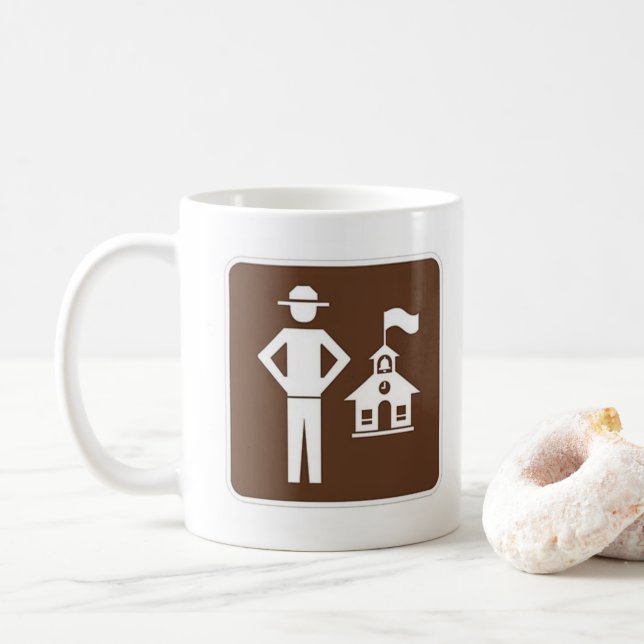 Caneca de Café Professor-Ranger (Com Donut)