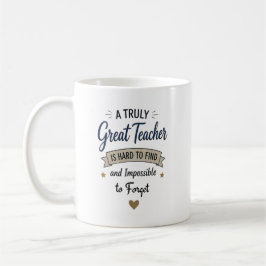 Caneca De Café Professor Verdadeiramente Ótimo Impossível de Esqu