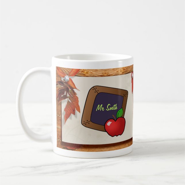 Caneca De Café Professora (Esquerda)