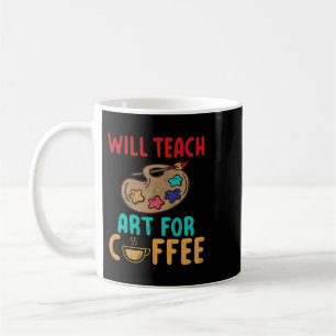 Caneca De Café Professora Arte Professora Pintura Pintora Desenho