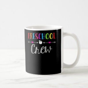 Caneca De Café Professora Da Tripulação Da Pré-Escolas Engraçado