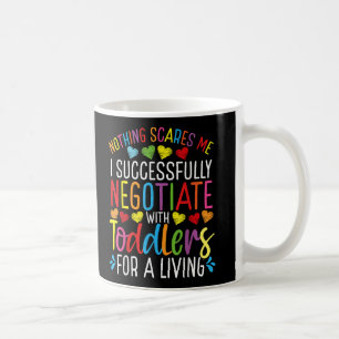 Caneca De Café Professora de acolhimento de crianças negocia crec