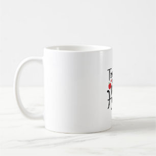 Caneca De Café Professora De Arte É Uma Obra De Coração