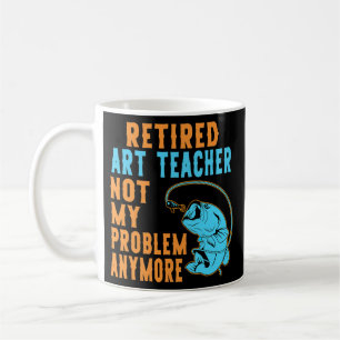 Caneca De Café Professora de Arte Reformada Reformando o Foco de